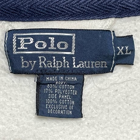 POLO RALPHLAUREN　"SHIELD LOGO" SWEAT