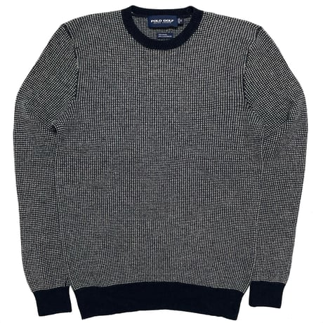 POLO GOLF RALPHLAUREN　"PLAID" SWEATER