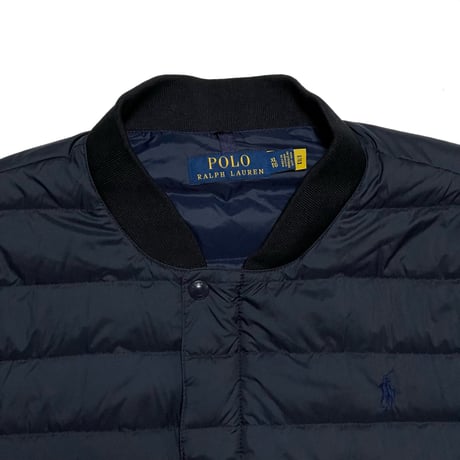 POLO RALPHLAUREN　QUILTED SHELL DOWN JACKET