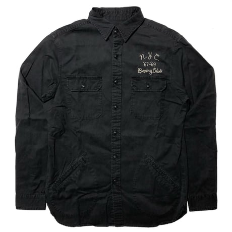 POLO RALPHLAUREN　 "NEW YORK BOXING CLUB" WORK SHIRT (1st-S)