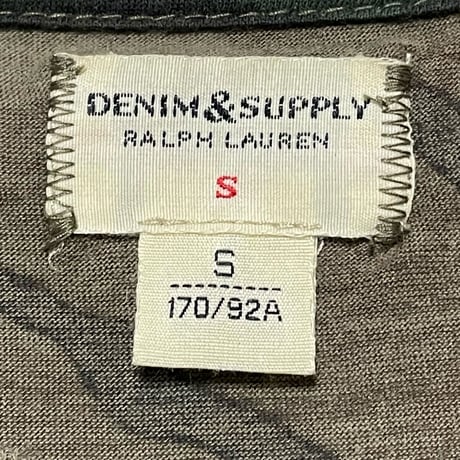 DENIM&SUPPLY RALPHLAUREN　"INDIAN" S/S TEE