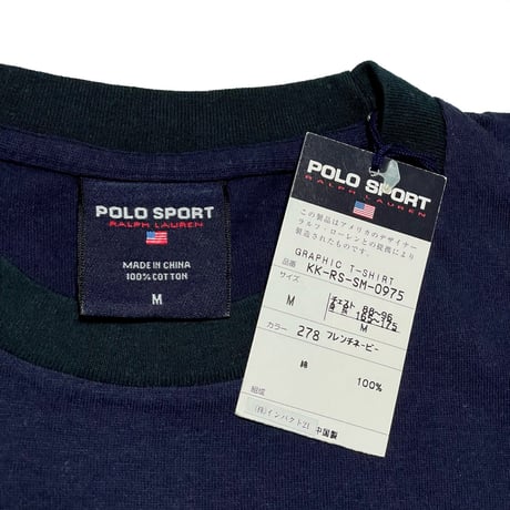 POLO SPORT RALPHLAUREN　"DEAD STOCK" S/S TEE