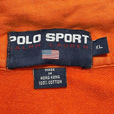 POLO SPORT RALPHLAUREN　"HARF-ZIP" SWEAT SHIRT