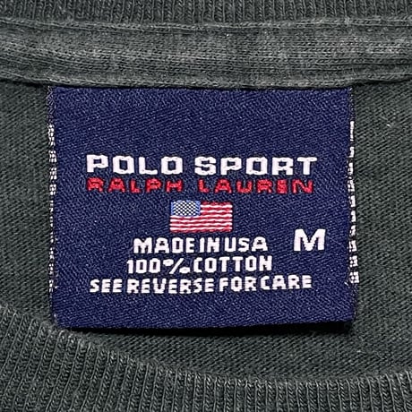 POLO SPORT RALPHLAUREN　 "MADE IN USA" S/S TEE