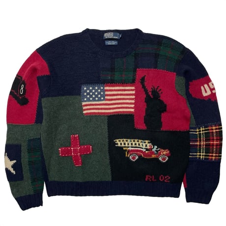 POLO RALPHLAUREN　"911 MEMORIAL" SWEATER(XL)