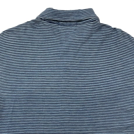 RRL RALPHLAUREN　"INDIGO STRIPE" POLO SHIRT