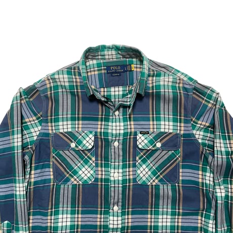 POLO RALPHLAUREN　"CHECK SHIRT" L/S SHIRT