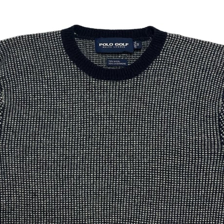 POLO GOLF RALPHLAUREN　"PLAID" SWEATER