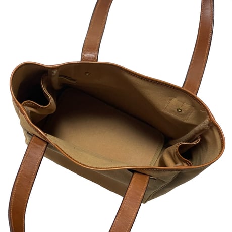 POLO RALPHLAUREN　"TIGER LEATHER PATCH" TOTE BAG