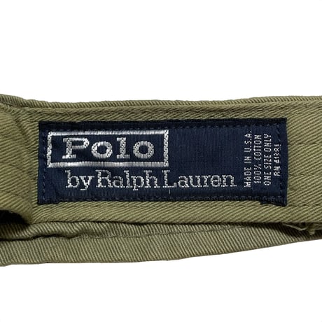 POLO RALPHLAUREN　"90s VINTAGE" SUN VISOR
