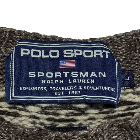 POLO SPORT RALPHLAUREN　"WHALE" SWEATER