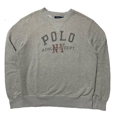 POLO RALPHLAUREN　 "POLO ATHLETIC DEPT."  SWEAT (Lサイズ)