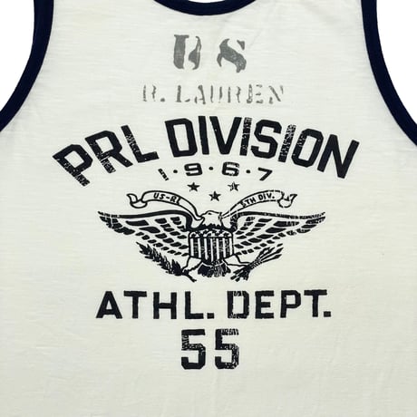 POLO RALPHLAUREN　"PRL DIVISION" TANK TOP