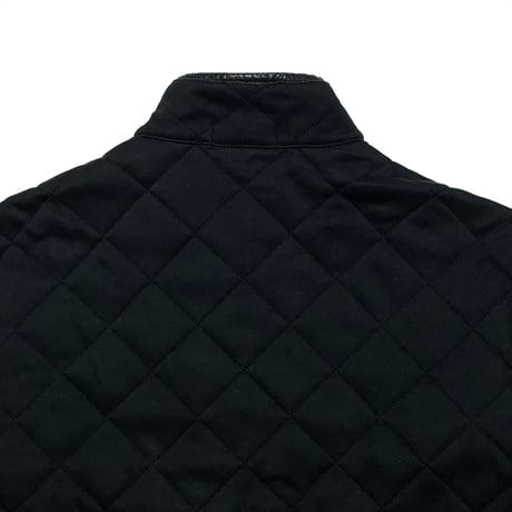 POLO RALPHLAUREN　"LEATHER PATCH" QUILTING JACKET
