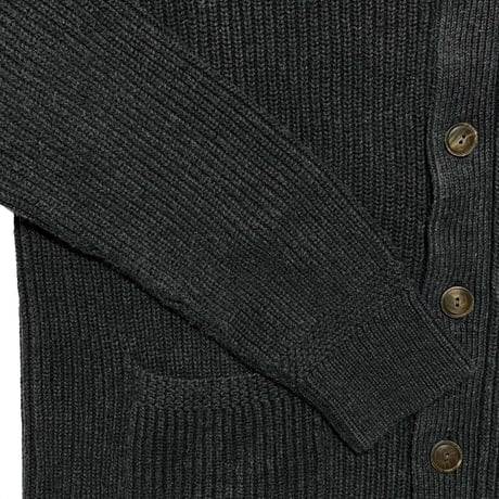 POLO RALPHLAUREN　"CHARCOAL" CARDIGAN