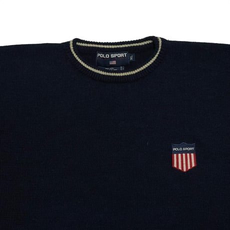 POLO SPORT RALPHLAUREN　"SHIELD LOGO" SWEATER
