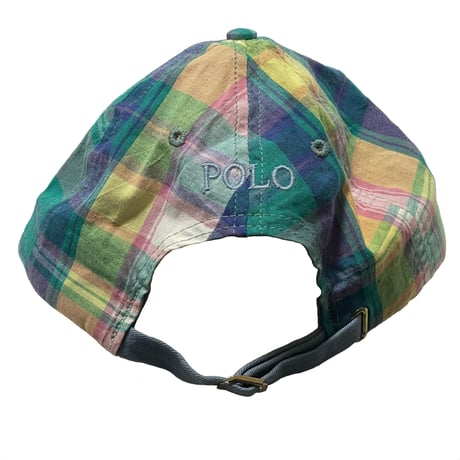 POLO RALPHLAUREN　"GOLF SHIELD LOGO" CAP (MADE IN USA)