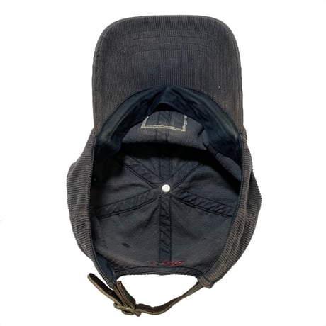 POLO COUNTRY RALPHLAUREN　"LOGO TAG" CORDUROY BASEBALL CAP