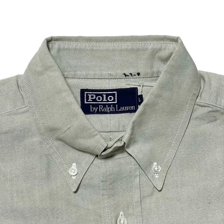 POLO RALPHLAUREN　"CREST LOGO" BUTTONDOWN SHIRT