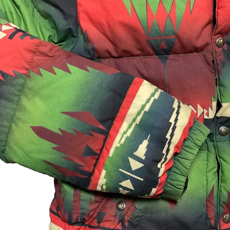 POLO RALPHLAUREN　 "NATIVE PATTERN" DOWN JACKET(M)
