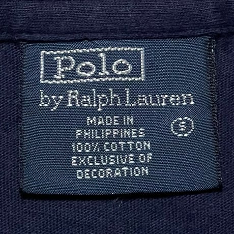 POLO RALPHLAUREN　 "USA FLAG" S/S SHIRT (NAVY)