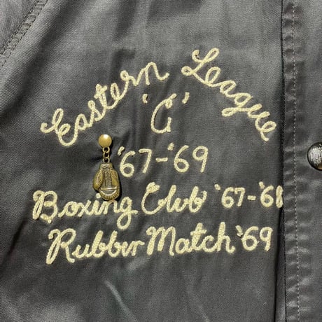 POLO RALPHLAUREN　"NEW YORK BOXING CLUB" REVERSIBLE JACKET (M)