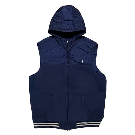 POLO RALPHLAUREN　"HOODED" DOWN VEST