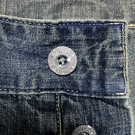 RRL RALPHLAUREN　"INDIGO DENIM CARGO" SHORTS