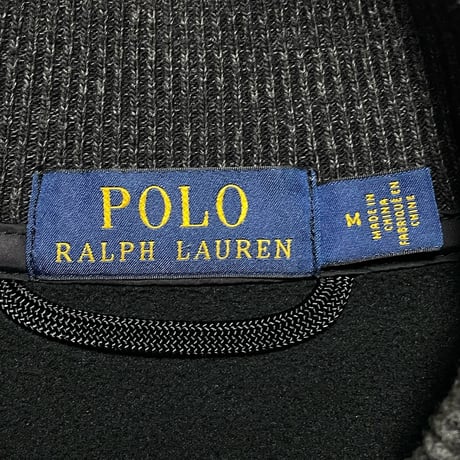 POLO RALPHLAUREN　"HERRINGBONE" BOMBER JACKET