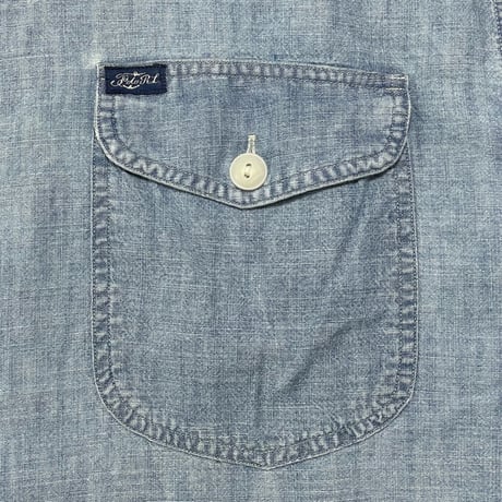 POLO RALPHLAUREN　"POLO SPORTSMAN" CHAMBRAY S/S SHIRT