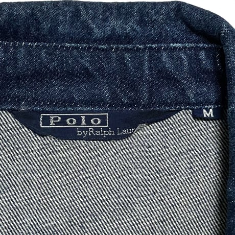 POLO RALPHLAUREN　"RED PONY" DENIM SWINGTOP (M)