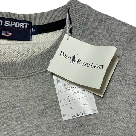 POLO SPORT RALPHLAUREN　"DEAD STOCK" U.S.A SWEAT