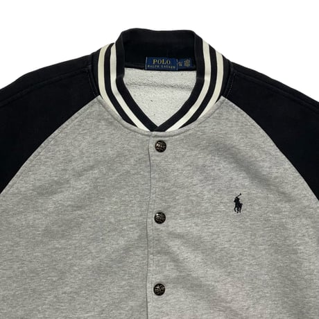 POLO RALPHLAUREN　"SWEAT" STADIUM JACKET