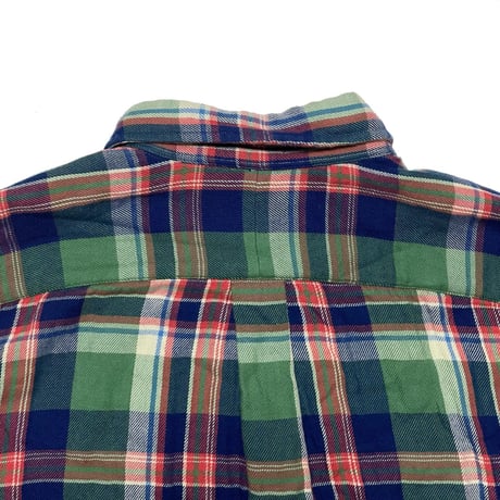 RALPHLAUREN　"PLAID" FLANNEL SHIRT
