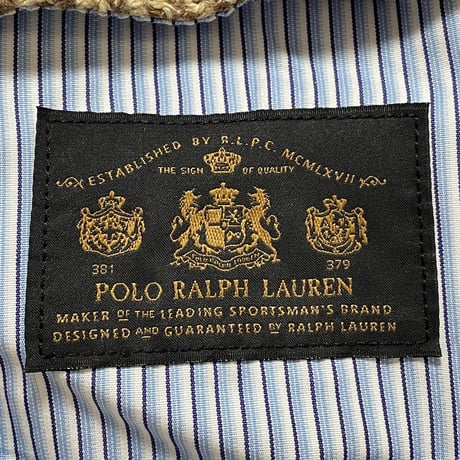 POLO RALPHLAUREN　"GUN CLUB CHECKED" HUNTING CAP