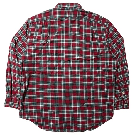 RRL RALPHLAUREN　"TRACK TAG" PLAID SHIRT (90s)
