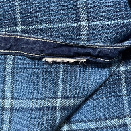 POLO RALPHLAUREN　"INDIGO" FLANNEL SHIRT