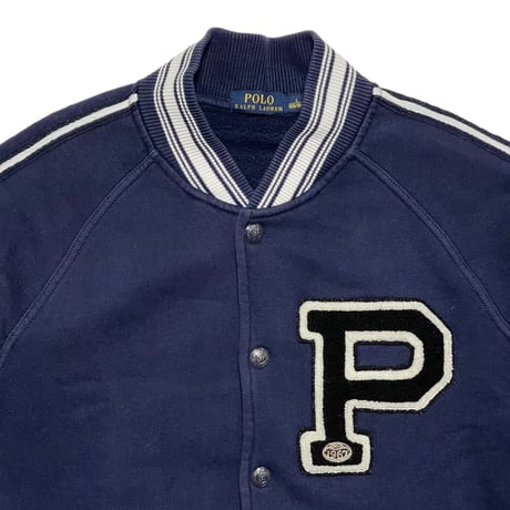 POLO RALPHLAUREN　"P-LOGO" STADIUM JACKET