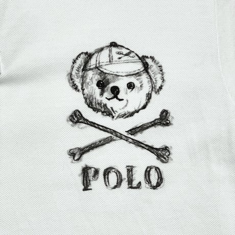 POLO RALPHLAUREN　"SKETCH BEAR" L/S POLO SHIRT