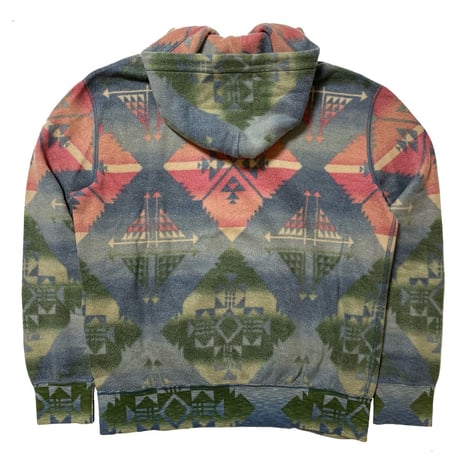 POLO RALPHLAUREN　"NATIVE" FLEECE HOODIE (L)