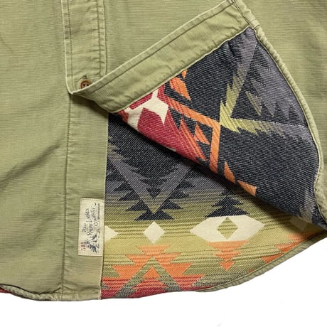 POLO RALPHLAUREN　"NATIVE LINING" SHIRT JACKET