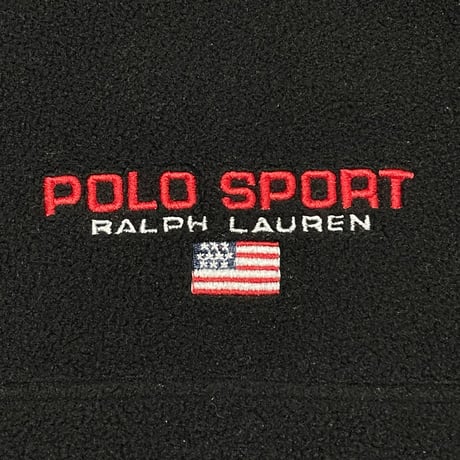 POLO SPORT RALPHLAUREN　 "POLATEC FLEECE" FLEECE JACKET (BLACK)