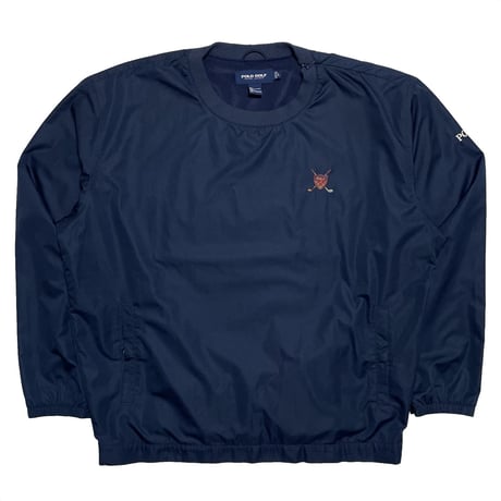 POLO GOLF RALPHLAUREN　"SHIELD LOGO" NYLON SWEAT