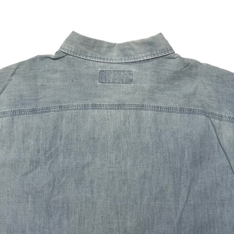 POLO RALPHLAUREN　"CHAMBRAY" S/S SHIRT (90s)