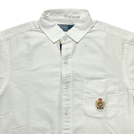 POLO RALPHLAUREN　"CREST LOGO" S/S SHIRT