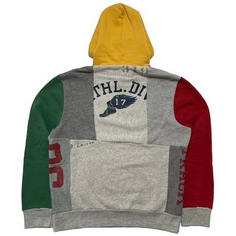 POLO RALPHLAUREN　"PATCH WORK" HOODIE