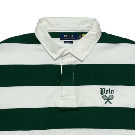 POLO RALPHLAUREN　"TENNIS" RUGBY SHIRT