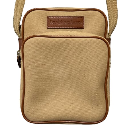 POLO RALPHLAUREN　"CANVAS" CROSS BAG