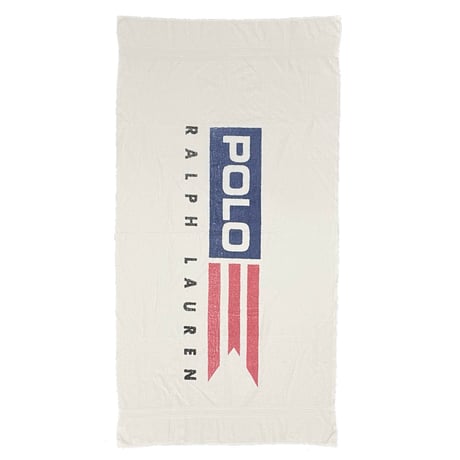 RALPHLAUREN　"POLO RALPHLAUREN" BEACH TOWEL