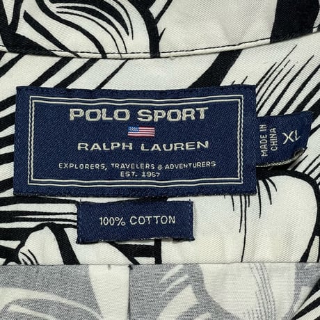 POLO SPORT RALPHLAUREN　"FLOWER" ALOHA SHIRT